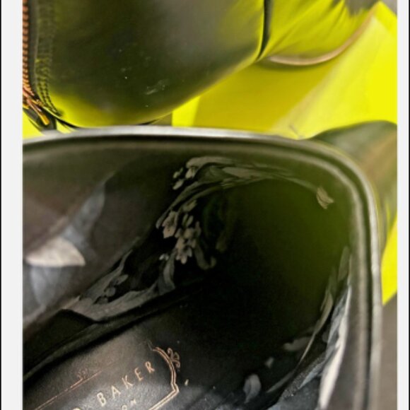 Ted Baker London BLACK LEATHER Women's Vaully Bootie, US 10, EU 40.5 - Picture 4 of 8